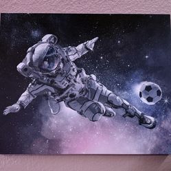 Astronaut Canvas 