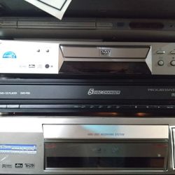 Panasonic DVD / CD Player 5 Disc Changer Dvd-f65