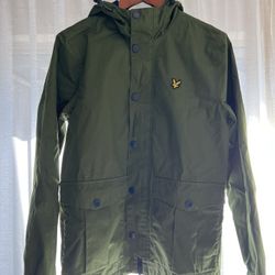 Lyle And Scott Rain Jacket Coat Fleece