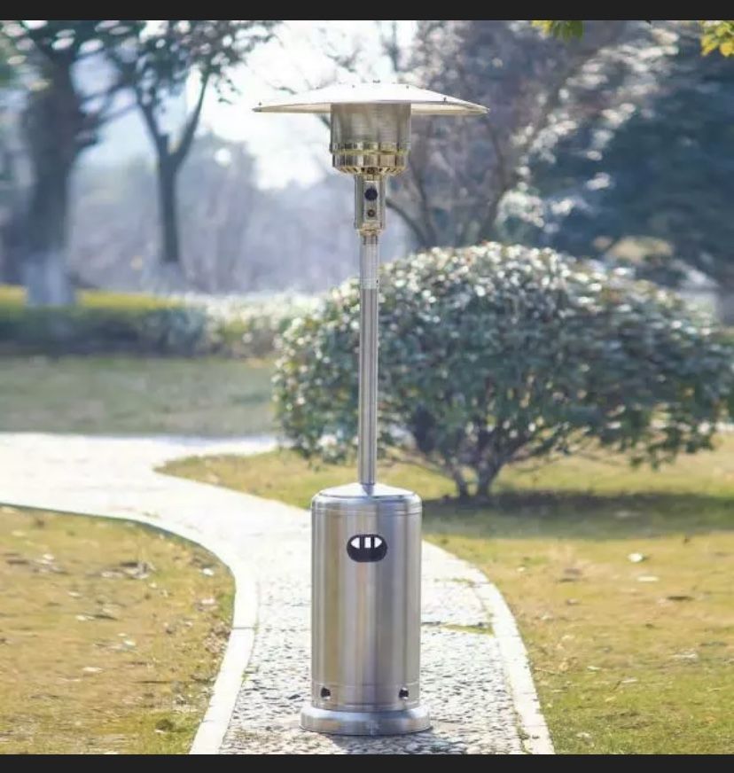 Patio Heater 47,000 BTU 87´ Backyard Pro Patio Series Steel Finish Patio furniture