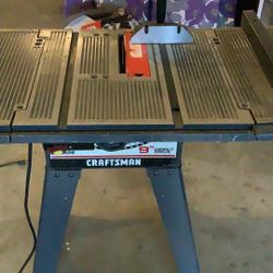 Craftsman table saw