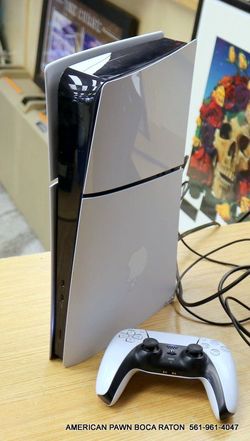 Sony PlayStation 5 Slim Digital Edition console, model CFI-2015, in good used condition.  