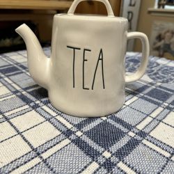 Rae Dunn “TEA” Teapot 