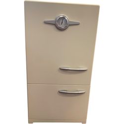 Pottery Barn Kids White Retro Fridge
