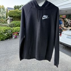 Nike Gray Hooded Pullover  