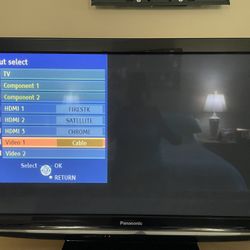 42” Panasonic TV w remote