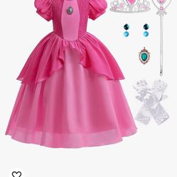 Princess Peach Dress 12 Monts