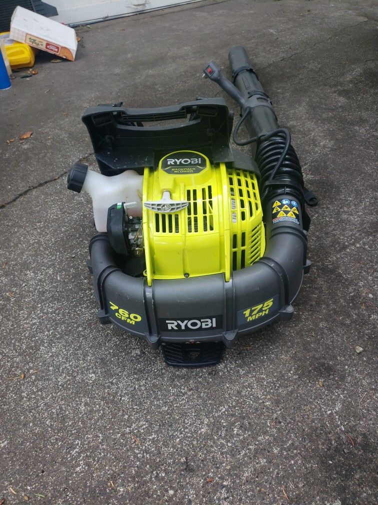 Ryobi Backpack Blower