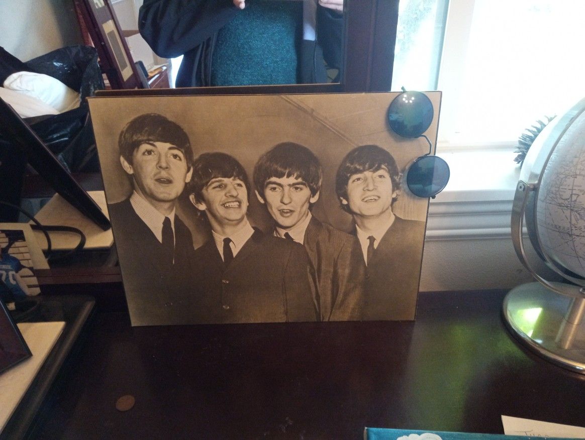 The Beatles Photo With Sunglasses