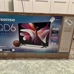 43 ‘ INCH HISENSE W/ FIRE TV INCLIDED
