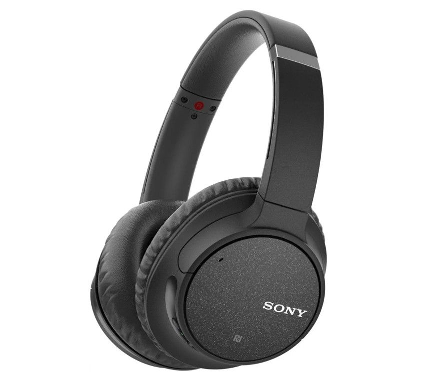 SONY WH-CH700N Wireless Noise Canceling Over-the-Ear Headphones - Black