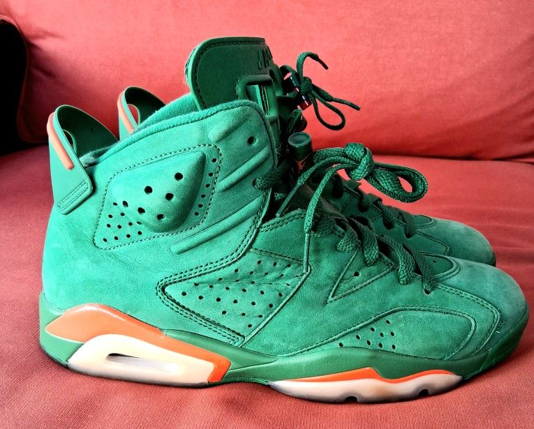 Jordan Retro 6 Green Gatorade