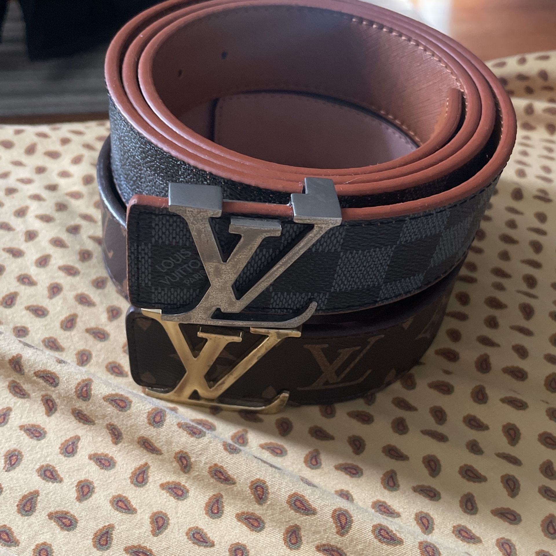 Louis Vuitton Belts-$150 for both $100 each, NEED SOLD TODAY OR TOMORROW ASAP