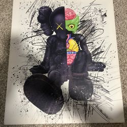 24x20 Kaws Canvas Print