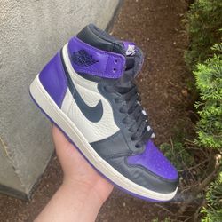 Air Jordan 1 “Court Purple” Size 10 