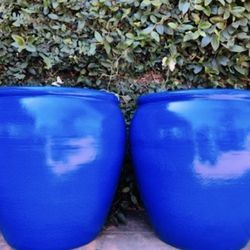 Set of 2 Extra Large Oaxaca Pot Planters 