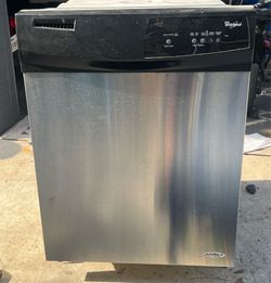 Dishwasher working