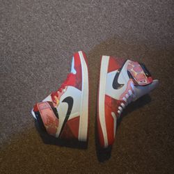 Jordan 1 Into The Spider Verse Miles Morales