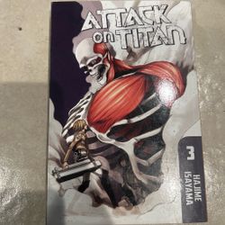 Attack on titan volumes 3,4,6