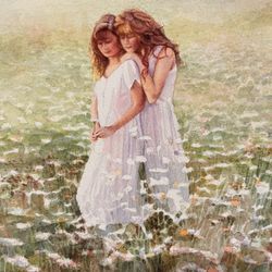 Signed giclee of watercolor art by Randy Morris -  Field Of Dreams