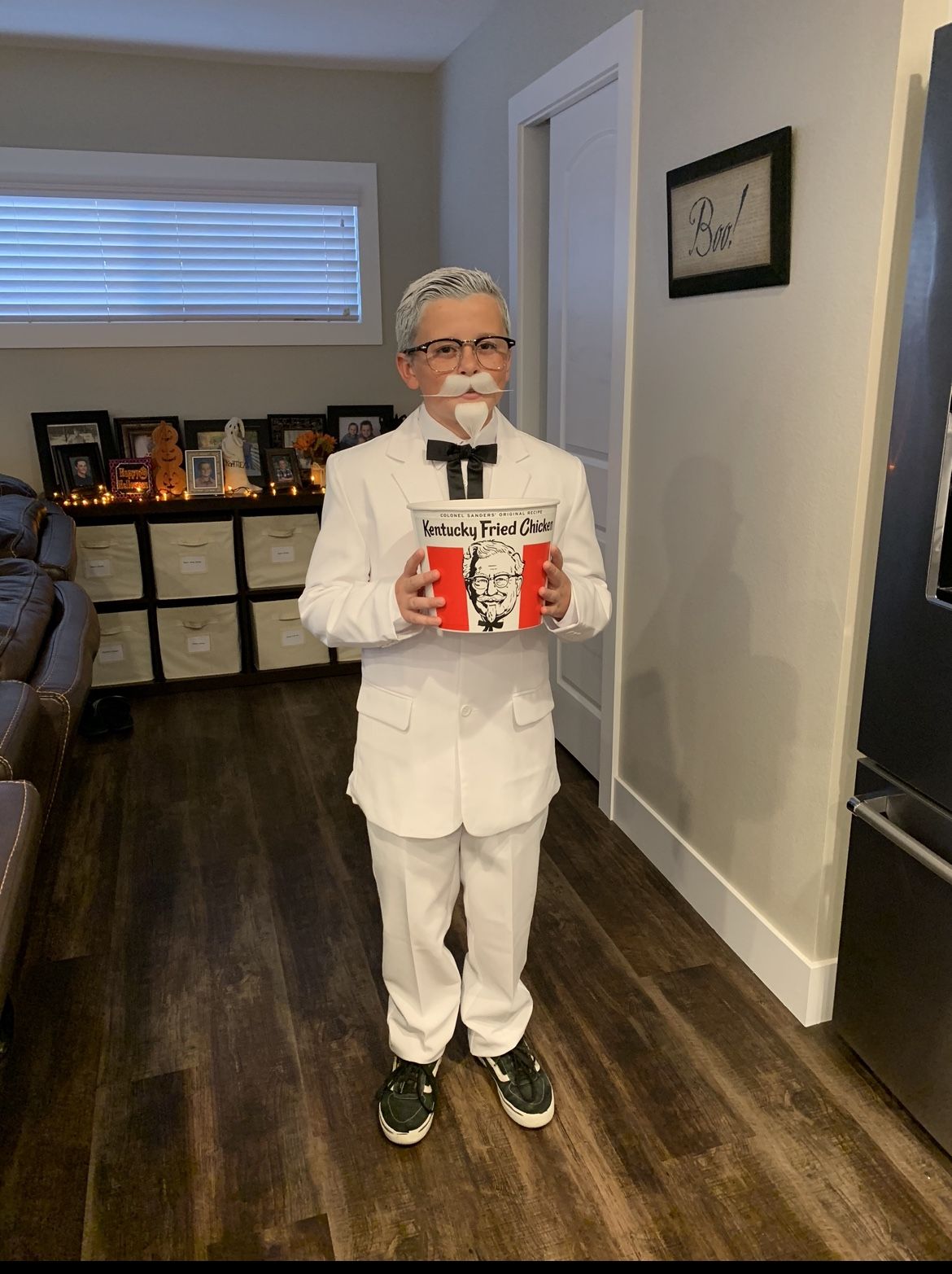 Kids Size 16 KFC Colonel Sanders Costume