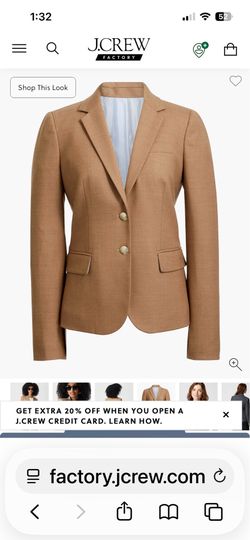 J crew Factory Woman’s School boy blazer