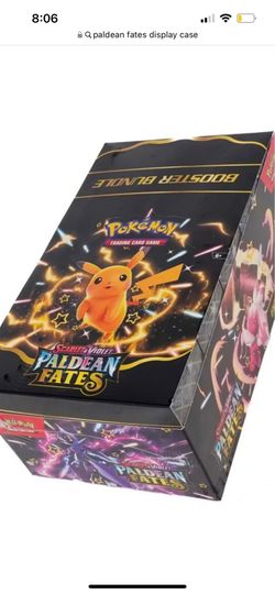 Paldean fates display case Pokémon