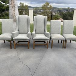 Restoration Hardware Wingback And Dining Chairs