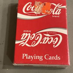 Coca-Cola playing cards new in sealed box