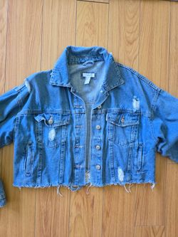 Forever 21 denim jacket Size M