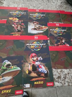 Mario Kart World Poster Display $15