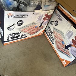 Vacuum storage bags