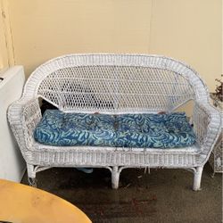 Outdoor Wicker Patio Soca Chair 