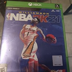 NBA 2K21 XBOX SERIES X 