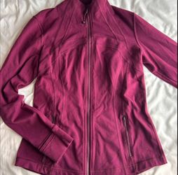 Lululemon Size 10 Define Burgundy Jacket