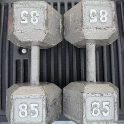 Dumbells For Sale. 85lb, 90lb, 95lb. 