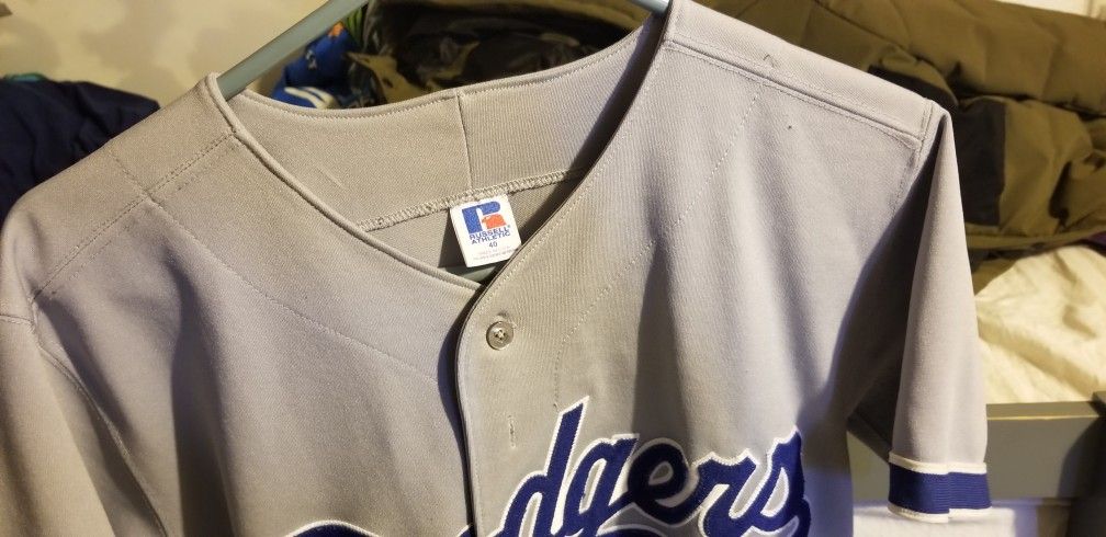 schoolRussell AUTHENTIC DIAMOND COLLECTION LA Dodgers road Gray baseball  Jersey for Sale in Irwindale, CA - OfferUp