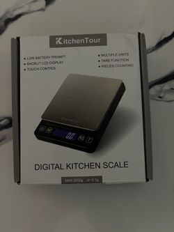 KitchenTour Digital Kitchen Scale 3000g