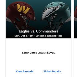 Eagles Tickets For Sale! 