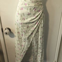 Size Small Floral Maxi Skirt 