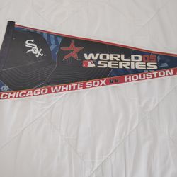White Sox Blackhawk pennants