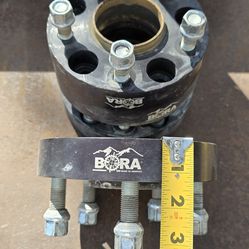 Bora Spacers 1 1/4" 5x127mm Jeep Aluminum Hub Centric