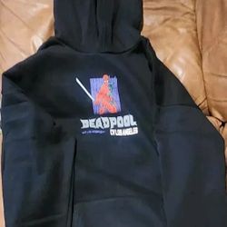 CVLA MARVEL DEADPOOL & WOLVERINE LIMITED DROP Deadpool HOODIE Sweater BLACK XXL