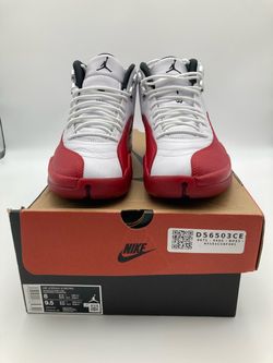 Air Jordan 12 Retro Cherry Red White - Size 8M