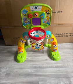 Vtech basketball and soccer set