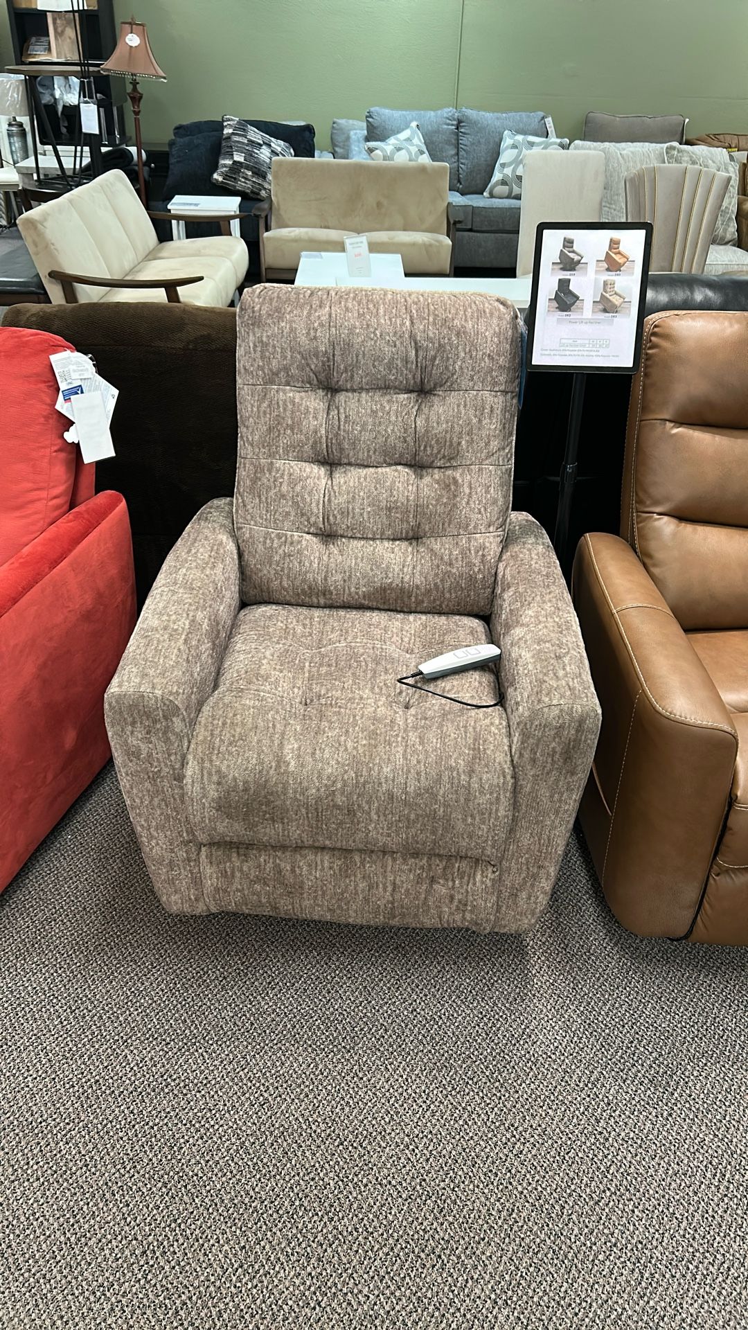 Lift Top Recliner Chair