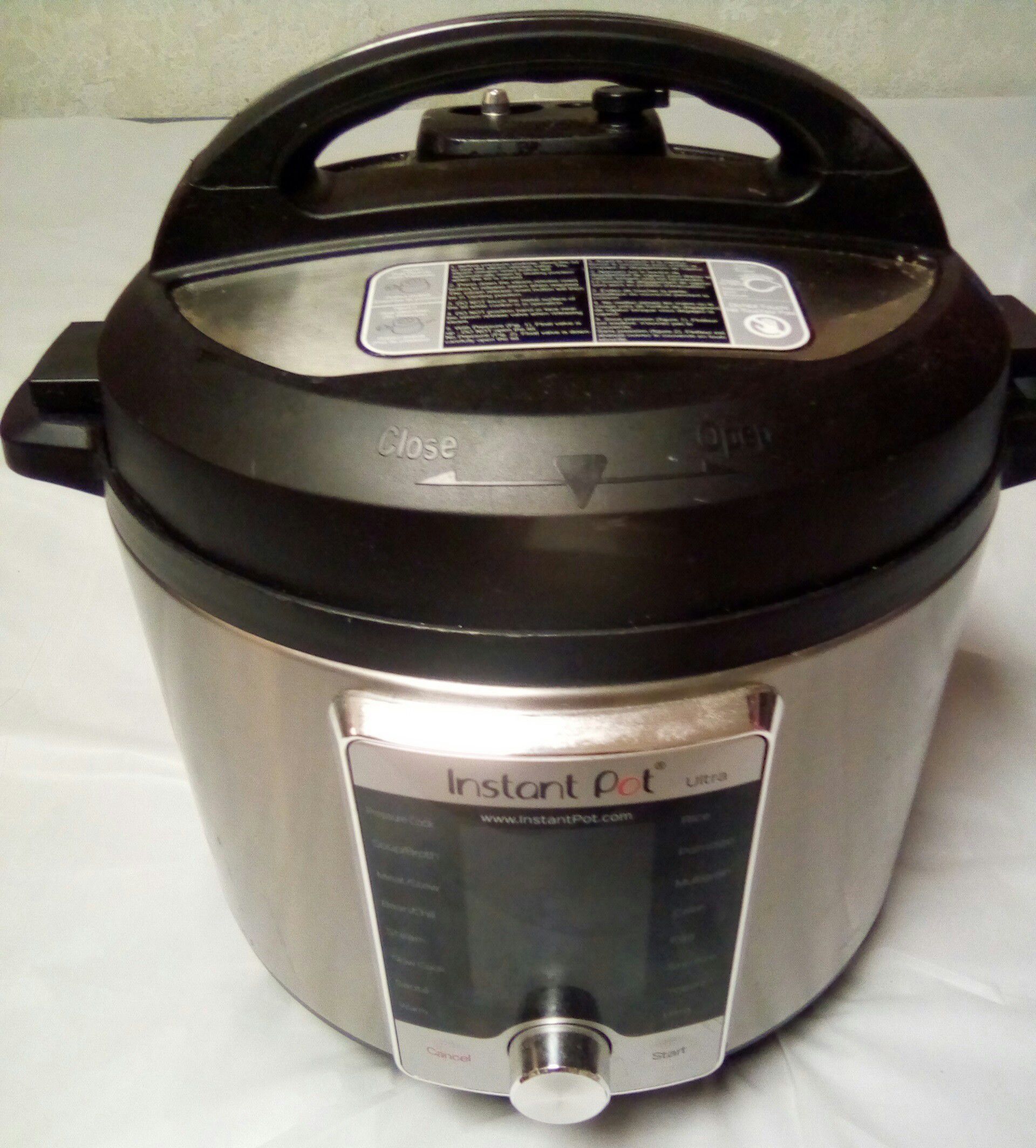 Instant Pot Ultra 60 10-in-1 Multi- Use Programmable 6 QT - MISSING ACCESSORIES AND 2 PARTS