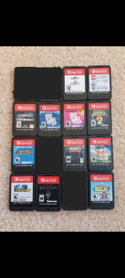 Nintendo Switch Loose Games