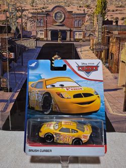 Disney Pixar Cars Brush Curber Fiber Fuel #56 Dinoco 400 Series 2018-2019