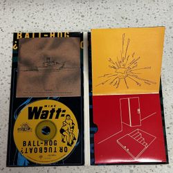 Mike Watt Ball-Hog or Tugboat? Limited Edition CD